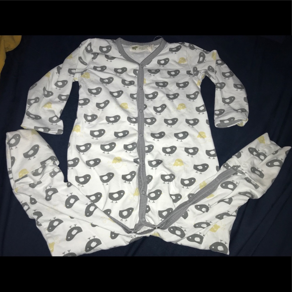 Monica & Andy lullaby bird footie 18-24m